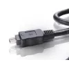 Conceptronic FireWire kabelis 4 kontaktų 1,8 m juodas