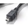 Conceptronic FireWire kabelis 4 kontaktų 1,8 m juodas