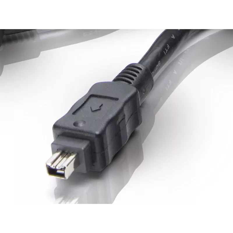 Conceptronic FireWire kabelis 4 kontaktų 1,8 m juodas