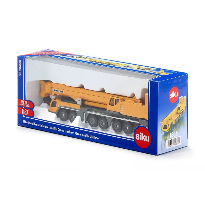 Siku 1886 mobilusis kranas 1:87 metalinis žaislas