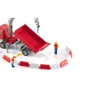 Siku Mercedes Atego su kranu 1:50 metalinis modelis