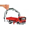 Siku Mercedes Atego su kranu 1:50 metalinis modelis