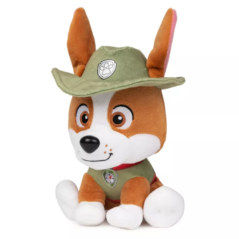 PAW Patrol GUND Tracker Plušinis žaislas, oficialus žaislas iš populiaraus animacinio serialo, minkštas žaislas nuo 1 metų, 15 cm