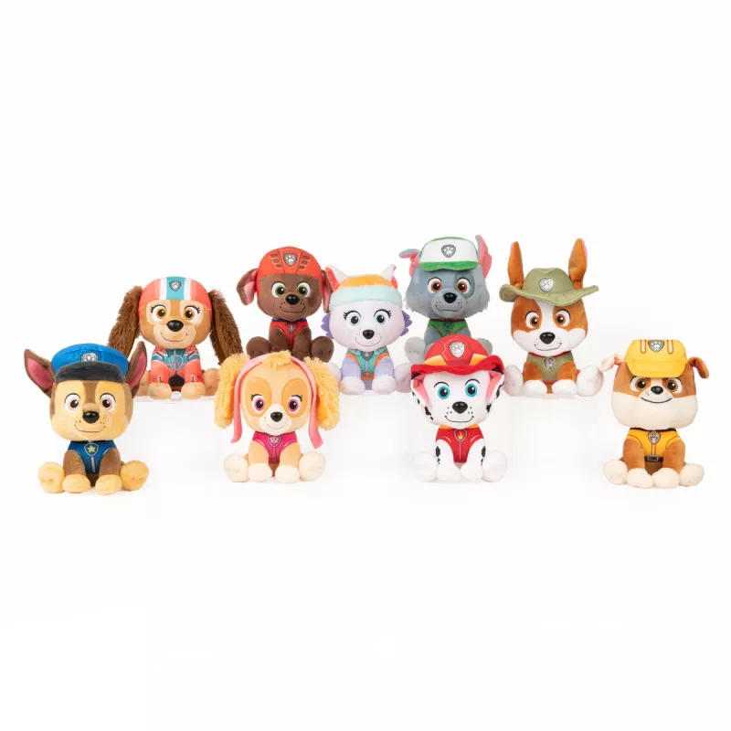 PAW Patrol GUND Tracker Plušinis žaislas, oficialus žaislas iš populiaraus animacinio serialo, minkštas žaislas nuo 1 metų, 15 cm