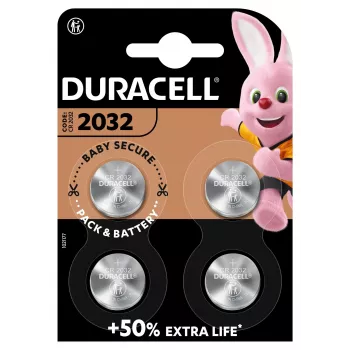 Duracell CR2032 ličio baterija, 4 vnt.
