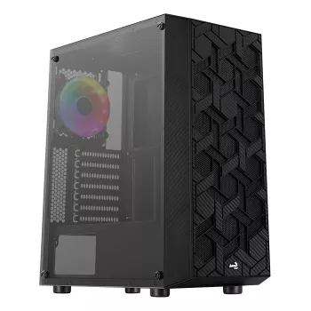 Aerocool Hive-G-BK-v3 Midi Tower Juodas