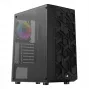 Aerocool Hive-G-BK-v3 Midi Tower Juodas