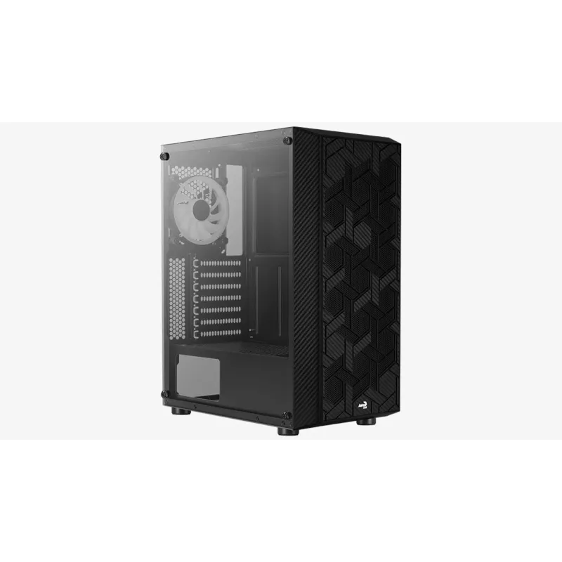Aerocool Hive-G-BK-v3 Midi Tower Juodas