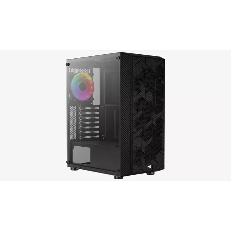 Aerocool Hive-G-BK-v3 Midi Tower Juodas