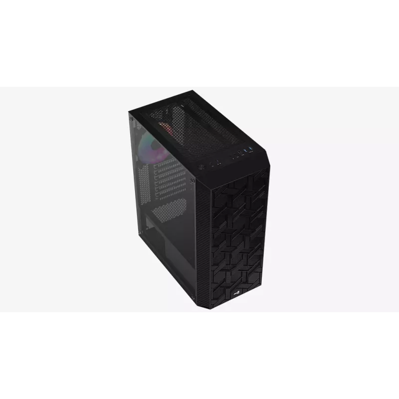 Aerocool Hive-G-BK-v3 Midi Tower Juodas