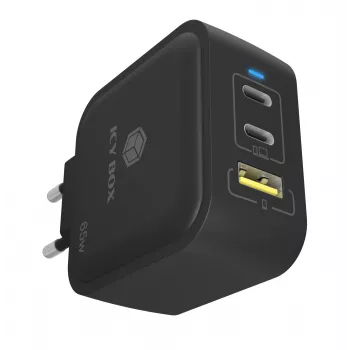Kroviklis vidaus ICY BOX IB-PS1030-PD Universal Black Fast Charging