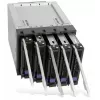Icy Dock MB155SP-B Juodas 5-in-3 vidinis SATA III karštojo keitimo dėklas