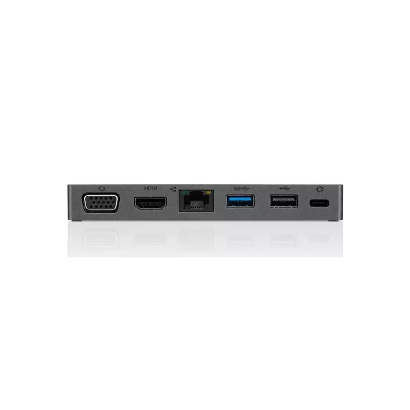 Lenovo 4X90S92381 Powered USB-C Travel Hub doko stotelė, VGA, HDMI, 13 W, Iron Grey