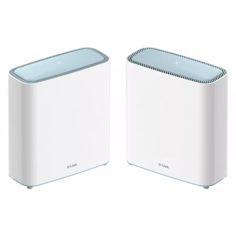 D-Link EAGLE PRO AI AX3200 belaidžių maršrutizatorių rinkinys (3 vnt.), baltas, tinklo sistema, 740 m², dviejų juostų (2,4 GHz / 5 GHz)