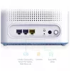 D-Link EAGLE PRO AI AX3200 belaidžių maršrutizatorių rinkinys (3 vnt.), baltas, tinklo sistema, 740 m², dviejų juostų (2,4 GHz / 5 GHz)