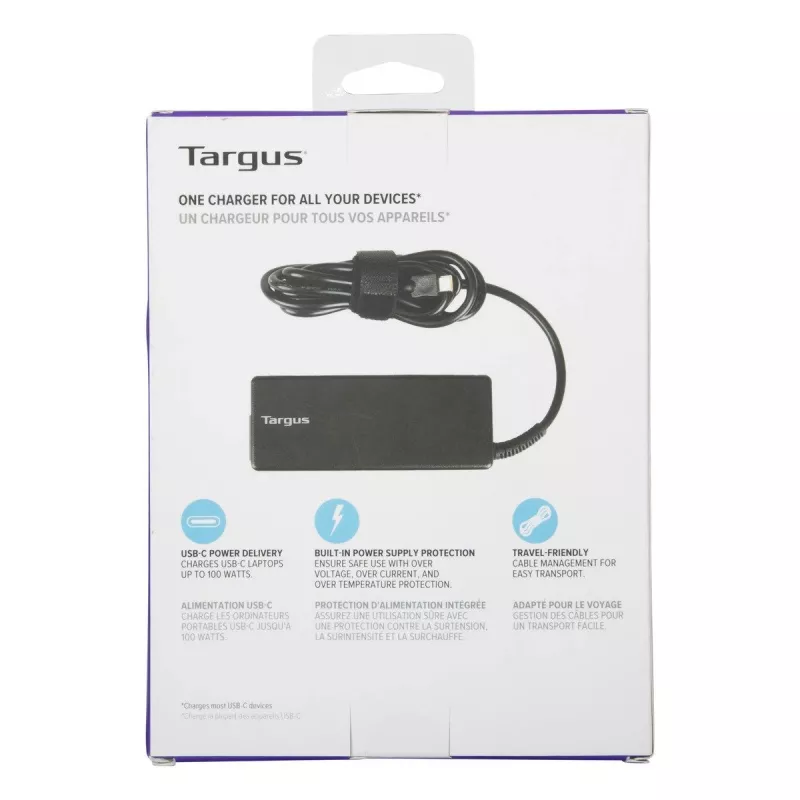 Targus APA108EU maitinimo adapteris / keitiklis 100 W, juodas