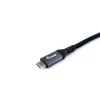 Equip USB 4 Gen 3 C į C laidas, vyriškas/vyriškas, 1,2 m, 8K/60Hz, 40Gbps, PD3.1 240W