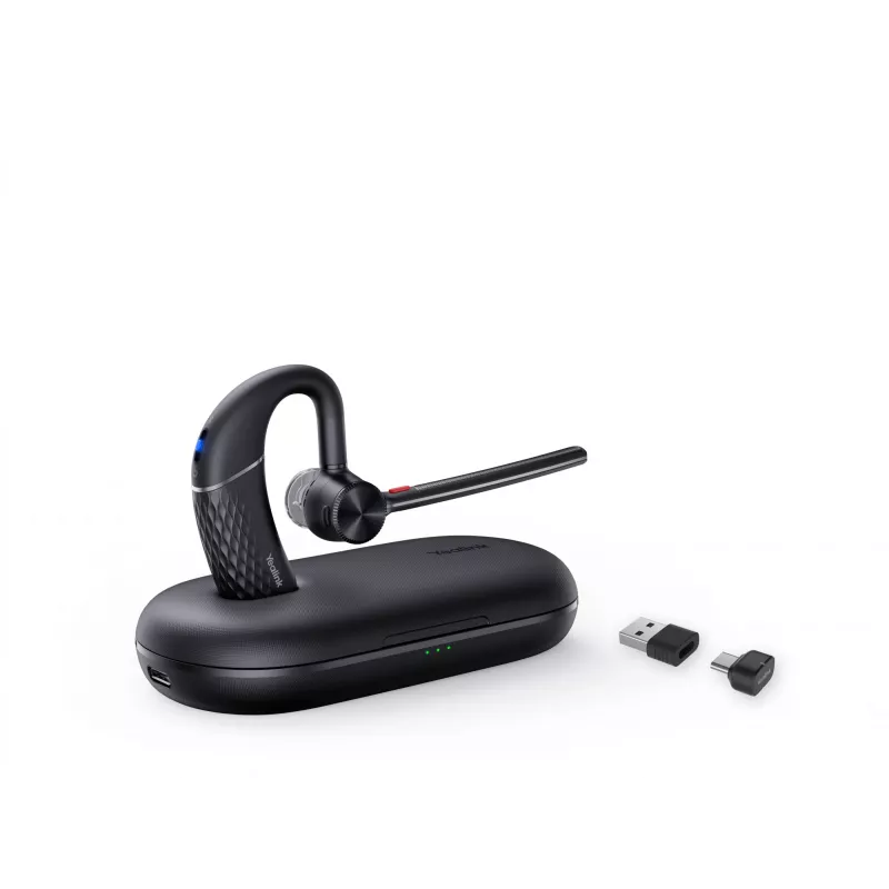 Yealink BH71 Pro belaidė ausinė su USB-C/A, 100–20000 Hz, biurui/skambučių centrui, 18 g, juoda