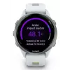 Išmanusis laikrodis Garmin Forerunner 970 – 1,4 colio (3,56 cm) AMOLED 454×454, GPS, Wi‑Fi, titano korpusas, silikoninis dirželis (balta/geltona), 56 g