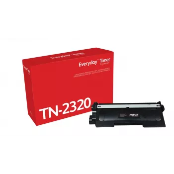 Atnaujintas toneris Xerox Everyday™ Mono Toner, suderinamas su Brother TN2320, standartinė talpa