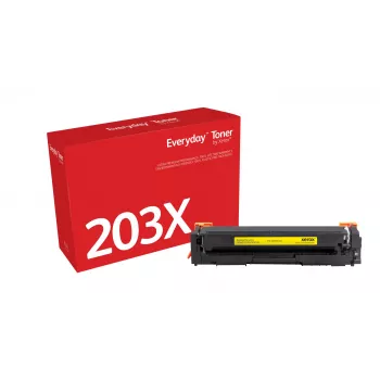 „Everyday“ geltonas toneris, pagamintas „Xerox“, suderinamas su HP 203X (CF542X), didelės talpos