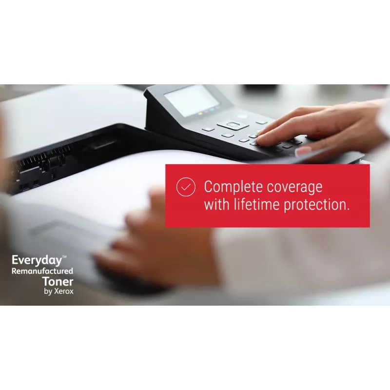 Everyday™ juodas perdirbtas toneris Xerox, suderinamas su HP 655A (CF450A), standartinės talpos