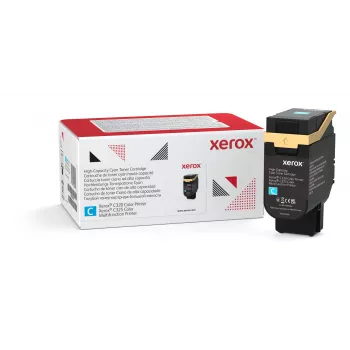 Xerox Genuine ® C320/C325 spalvoto spausdintuvo/daugiafunkcio įrenginio aukštos talpos žalsvai mėlyno (ciano) tonerio kasetė (5500 puslapių) - 006R04828