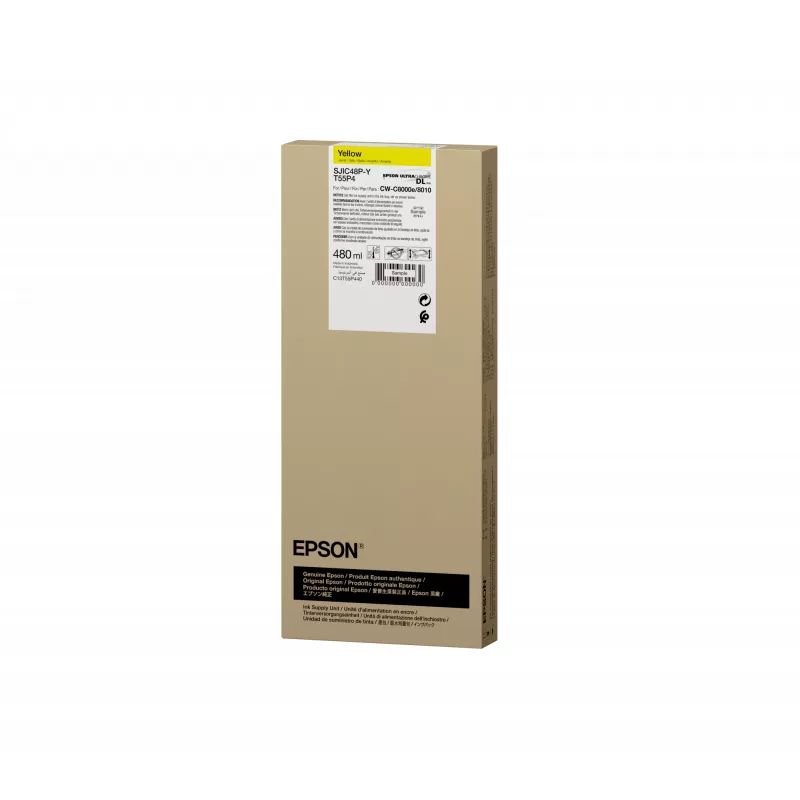 Epson SJIC48P-Y rašalinė kasetė 1 vnt. Originali geltona