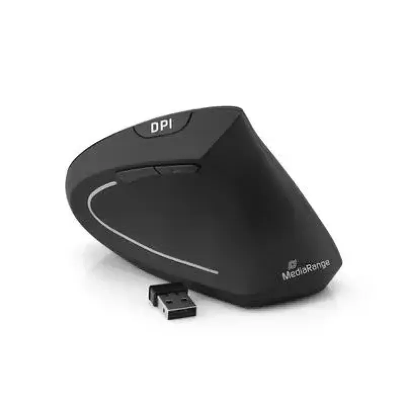 Pelė MediaRange MROS232 RF belaidė vertikali ergonominė