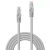 Tinklo kabelis Lindy 3 m Cat.5e RJ-45 U/UTP pilkas