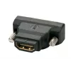 HDMI moteriškas į DVI-D vyrišką adapterį Lindy 41228