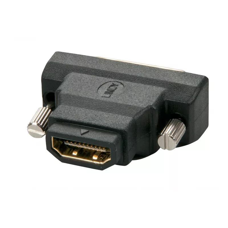 HDMI moteriškas į DVI-D vyrišką adapterį Lindy 41228