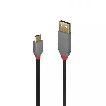Lindy 2 m USB 2.0 A–C laidas, Anthra Line
