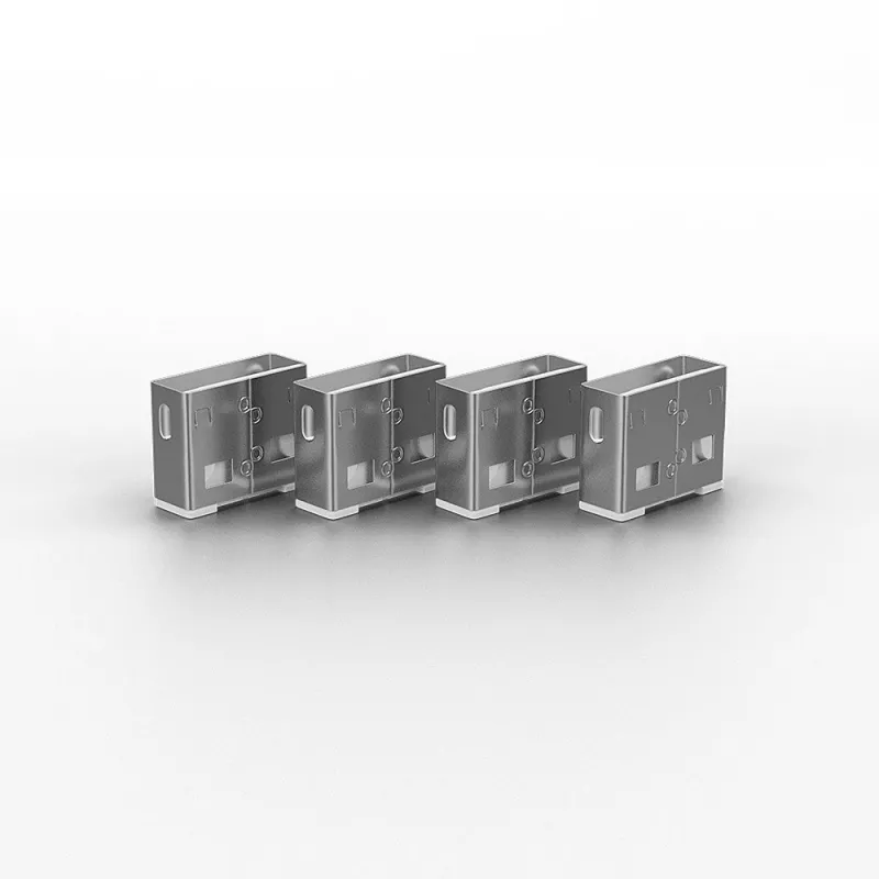 Lindy USB prievadų blokatorius (be rakto) 10 vnt. baltas