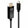 Lindy 2 m USB Type C į HDMI 4K60 adapterio laidas su HDR