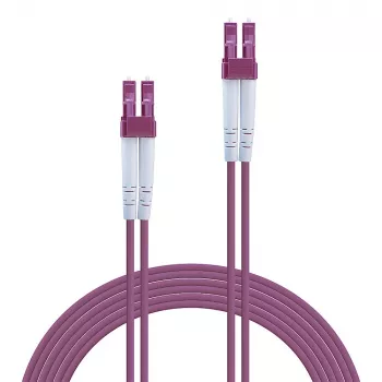 Lindy 2m LC-LC OM4 50/125 šviesolaidinis jungiamasis laidas