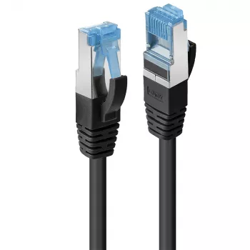 Lindy 47412 tinklo kabelis 1 m Cat6a S/FTP juodas