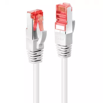 Tinklo kabelis Lindy Cat.6 S/FTP RJ-45, 3 m, baltas, 10/100/1000Base-T(X)