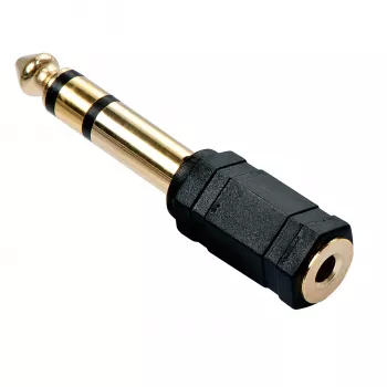 Lindy 3.5 mm stereo lizdas į 6.3 mm stereo kištuką adapteris