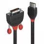 Lindy 5 m HDMI į DVI laidas, juodas, Black Line