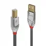 Lindy 7,5 m USB 2.0 Type A–B laidas, Cromo Line