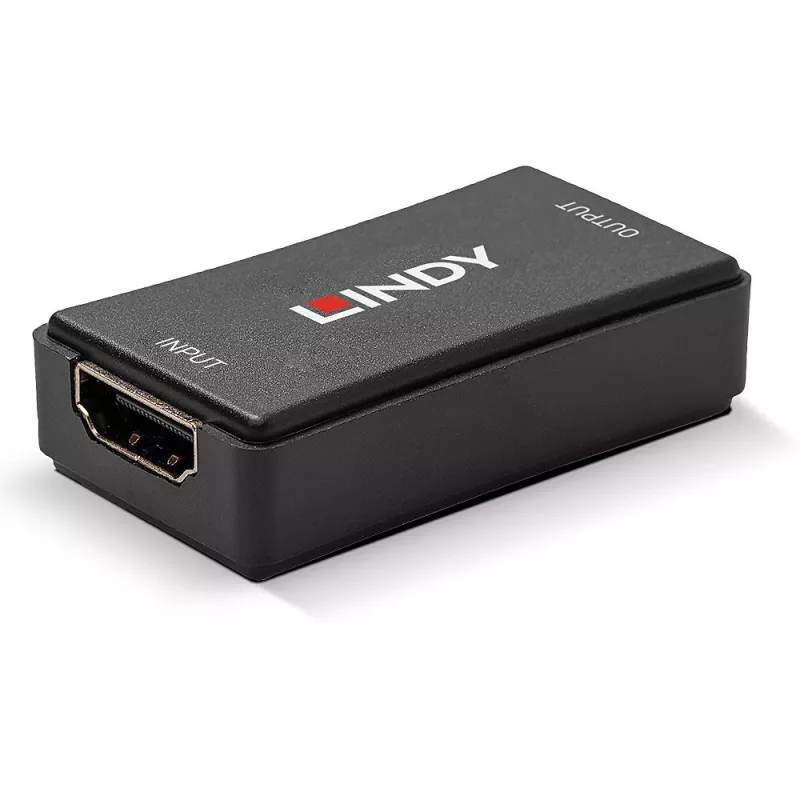 Lindy 50m HDMI 4K30 kartotuvas, HDCP 2.2, AV imtuvas, laidinis, juodas