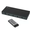 Lindy 4x4 HDMI 4K60 Matrica, HDMI, 4x HDMI, Metalinis korpusas, 1080p, 2160p, DTS-HD, Dolby TrueHD, 12 V