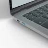 Lindy USB Type-C prievado blokavimo raktų rinkinys 4 vnt. mėlyni