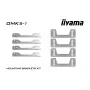 Laikiklių rinkinys iiyama OMK5-1 sidabrinis 105 mm plotis 36 mm gylis