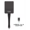 iiyama WP D002C belaidis USB-C siųstuvas 4K Ultra HD juodas, sidabrinis