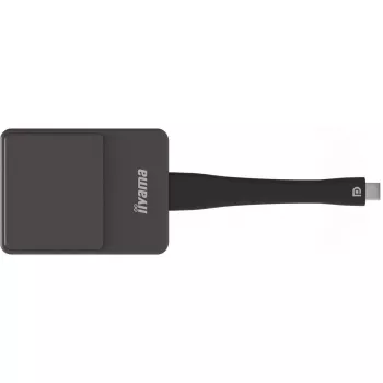 iiyama WP D002C belaidis USB-C siųstuvas 4K Ultra HD juodas, sidabrinis