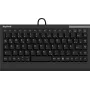 Klaviatūra KeySonic ACK-595C+ (DE) biurui USB QWERTZ vokiška juoda