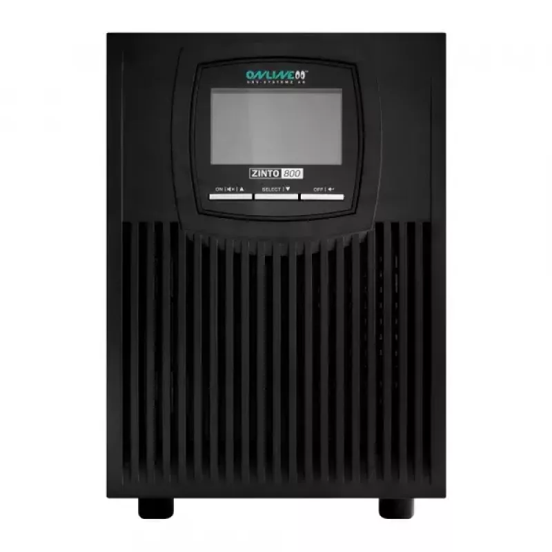 Nepertraukiamo maitinimo šaltinis UPS ONLINE USV-Systeme ZINTO 800 T 0.8 kVA 720 W 8 AC lizdų