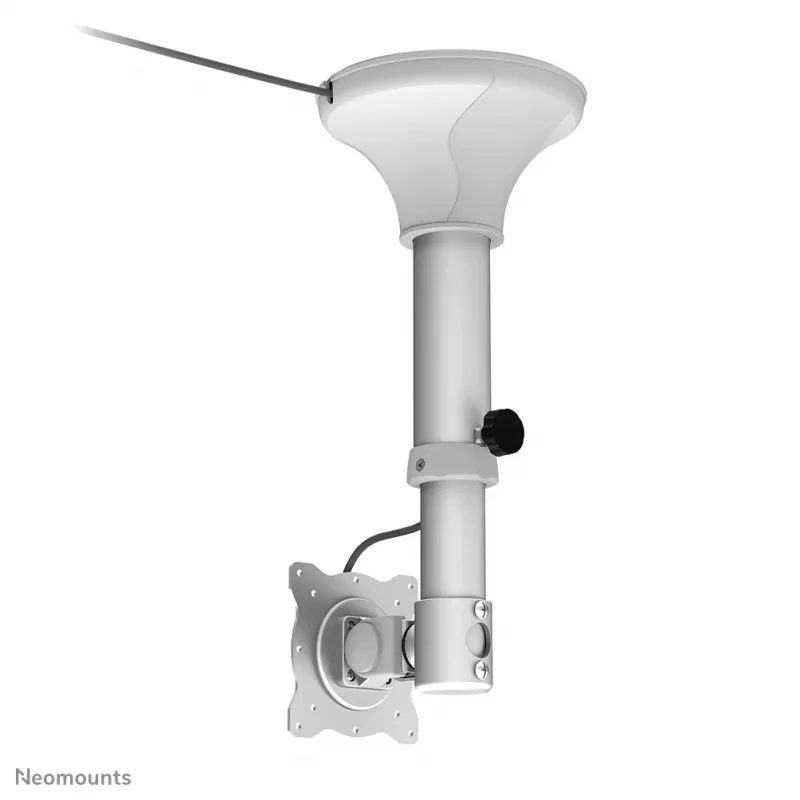 Neomounts FPMA-C025SILVER lubinis laikiklis monitoriui / televizoriui 10-30 colių - aukštis 37-47 cm - pasukamas
